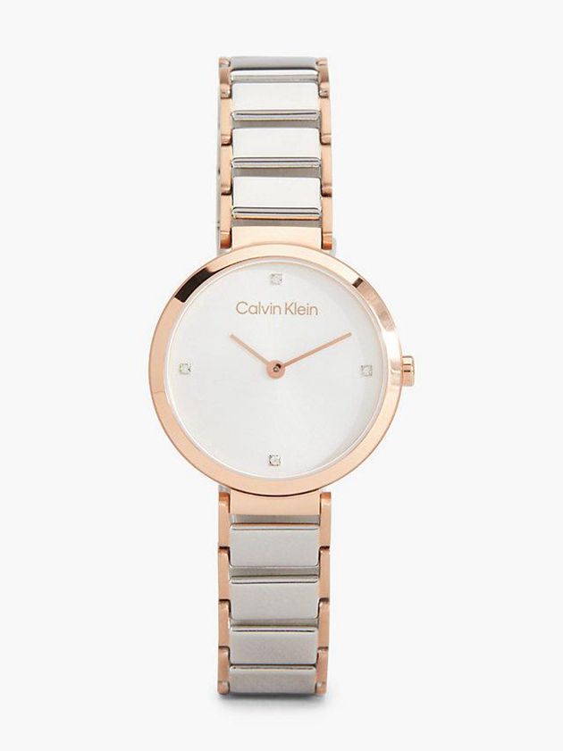 Calvin Klein USA Minimalistic T Bar Womens Watch White 8173654-HU